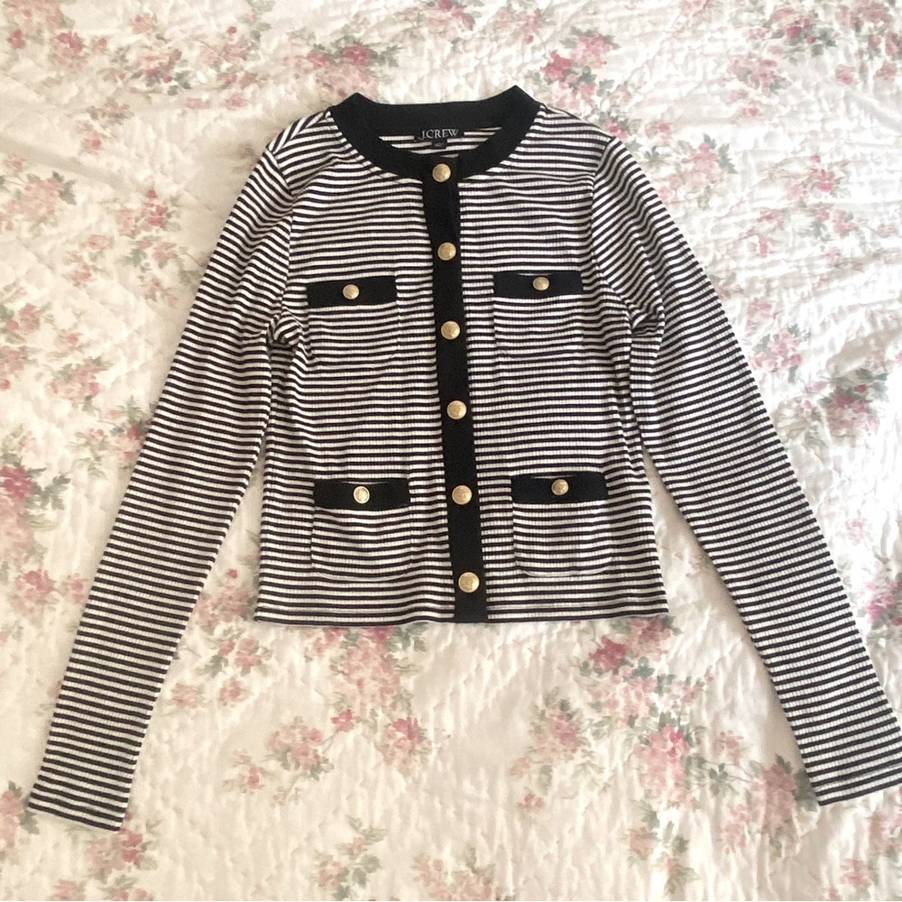 J. Crew Striped Sweater